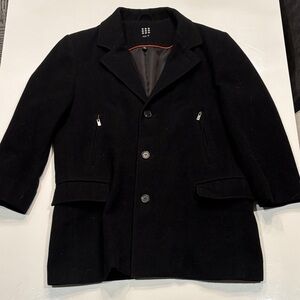 Apt. 9 Men's Classic Black Pea Coat